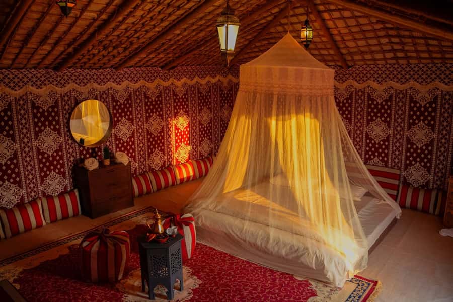 Dubai: Overnight Safari, Dinner, Stargazing & Al Khayma Camp - Arriving at Al Khayma Camp