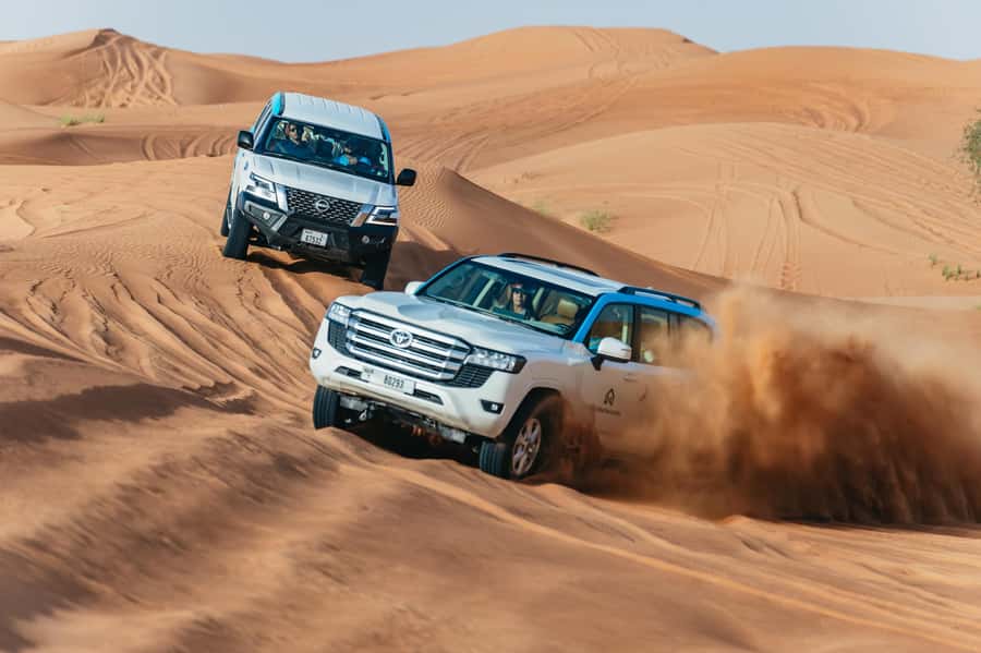 Dubai: Overnight Safari, Dinner, Stargazing & Al Khayma Camp - Dinner, fire, and staged entertainment