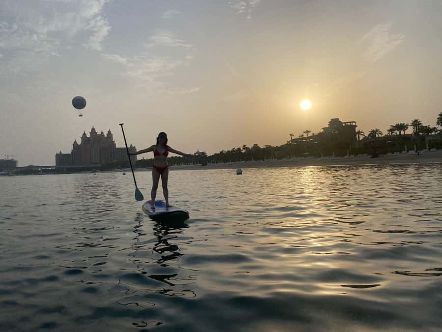 Dubai: Palm Jumeirah Paddle Boarding Tour - Why Palm Jumeirah works well from a paddle board