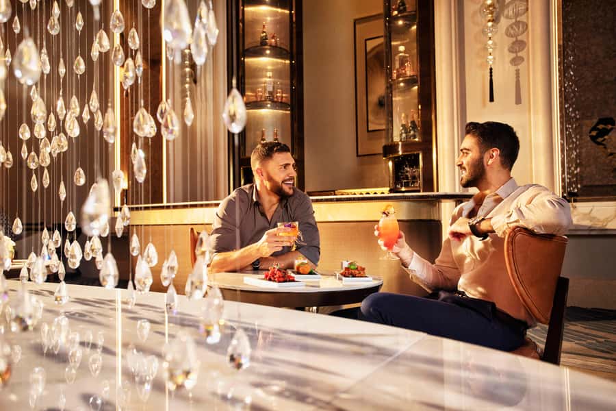Dubai: Plato's Afternoon Tea in Atlantis the Palm - The first drink sets the pace