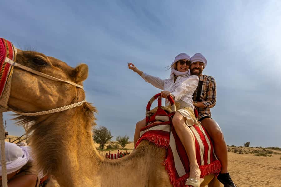 Dubai: Premium Safari, Camel Ride & Al Khayma Camp 3-Buffets - Three buffets and a serious amount of food