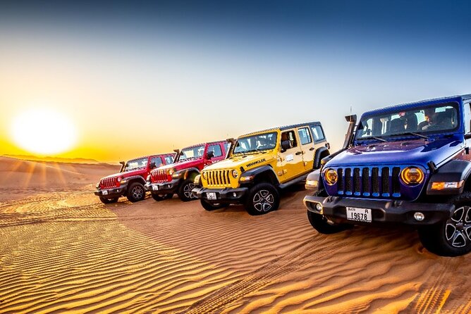 Dubai Private 4x4 Desert Safari with Traditional Dinner Options - The high ridge photo stop