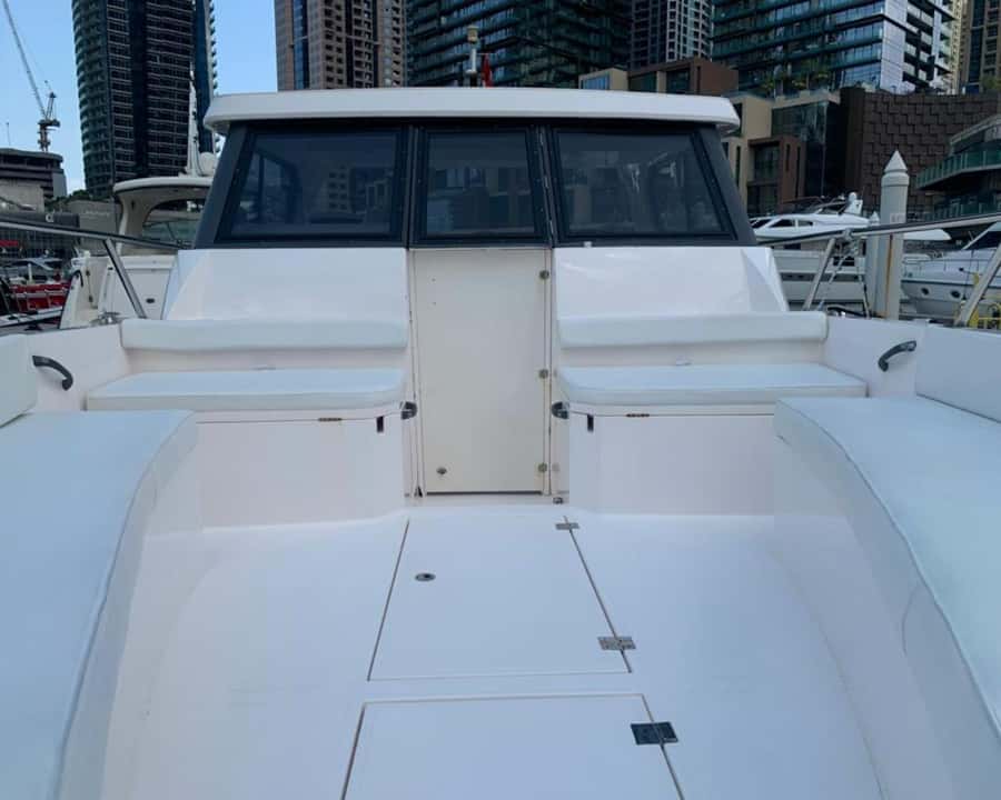 Dubai: Private Boat Cruise from Dubai Marina - Burj Al Arab makes the classic photo stop
