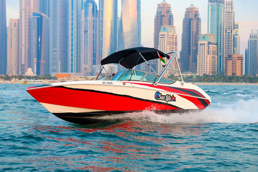 Dubai: Private Boat Tour - JBR/Burj Al Arab/Atlantis options - Picking one, two, or three hours