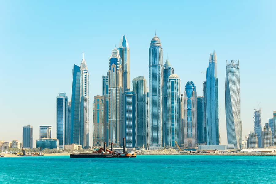 Dubai: Private Luxury Everest Yacht Cruise from Dubai Marina - Dubai’s skyline looks better from the water