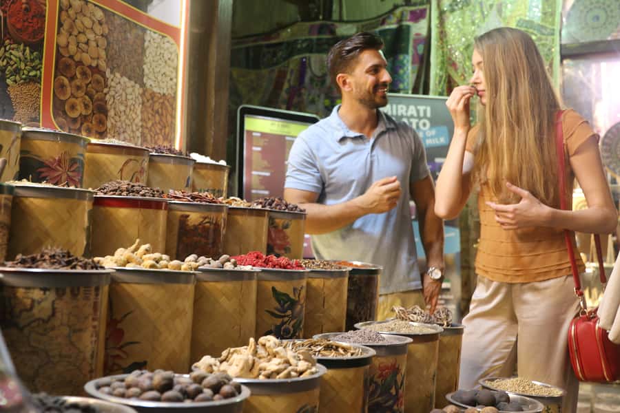 Dubai: Private Old Town, Heritage & Souks Walking Tour - The Abra Ride Across Dubai Creek