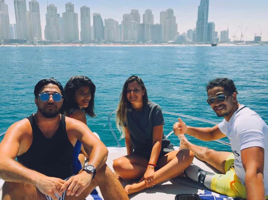 Dubai: Private Sea Escape Cruise - Swim, Tan & Sightsee - What the boat is like on board