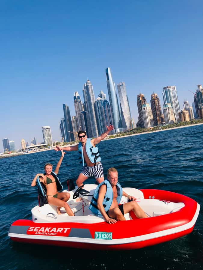 Dubai: Private Self-Drive SeaKart Jet Ski Boat Tour - Burj Al Arab and Dubai’s coast