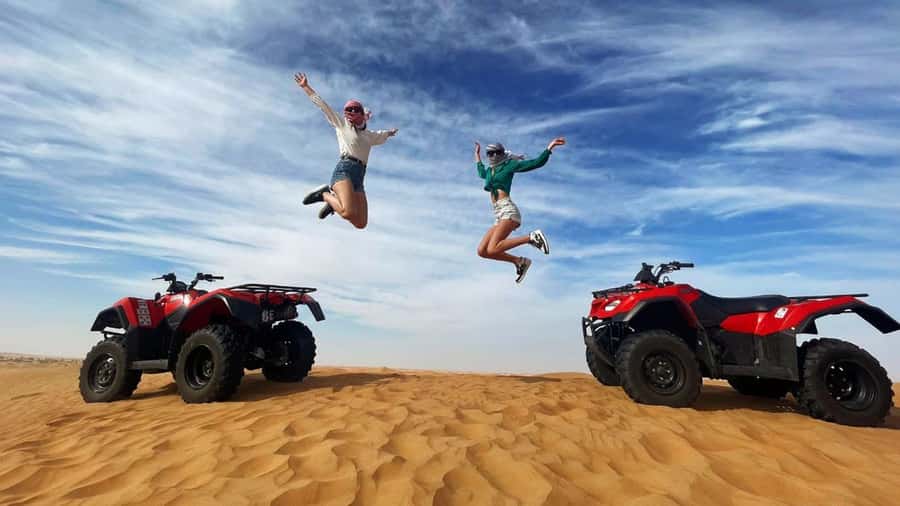 Dubai: Quad & ATV Bike, Red Dune Desert and Safari Adventure - The red-dune ride is the heart of the day