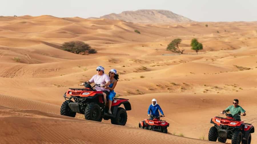 Dubai: Quad Bike, Dune Buggy, and Sandboarding Experience - Guides and the human side of the experience