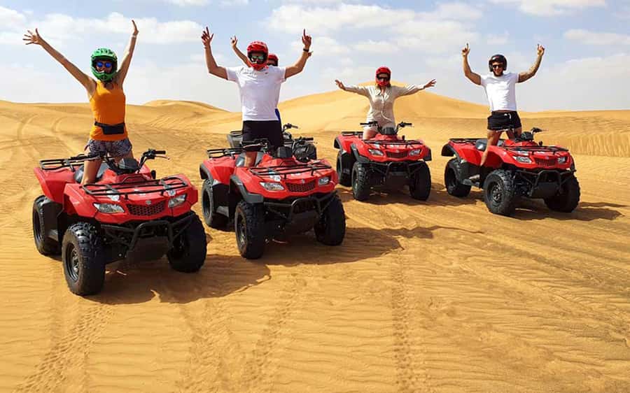 Dubai: Quad Bike, Dune Buggy, and Sandboarding Experience - Who should book this desert outing?