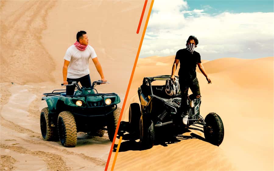 Dubai: Quad Bike or Dune Buggy Adventure & Optional Transfer - What the transfer adds to the day