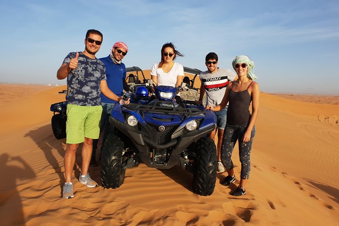 Dubai: Quad Bike Safari, Camels, & Camp with BBQ Dinner - How the guides shape the day