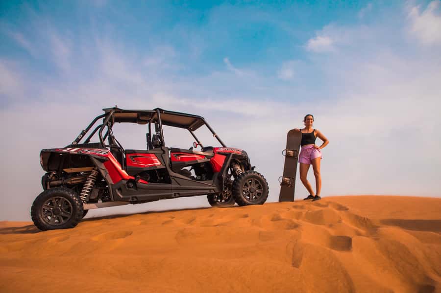 Dubai: Red Dune Desert Safari, Quad Bike, Camels, and BBQ - Quad biking: the choice for extra control