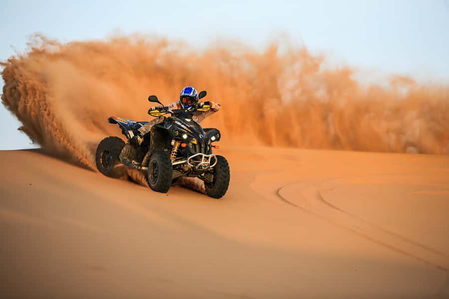 Dubai: Red Dune Safari, Quad Bike, Camel Ride, BBQ Dinner - The red dunes are the real reason to go