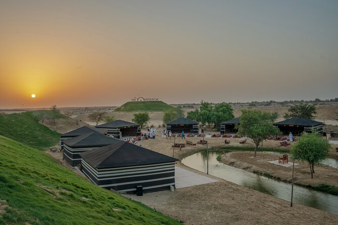 Dubai Red Dunes Desert Safari, Quad Bike, Camels at Al Khayma - Pickup from Dubai and the first desert stop
