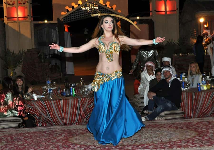 Dubai: Red Dunes Desert Safari with Premium Camp BBQ & Shows - BBQ dinner and five live shows