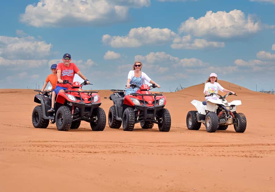 Dubai: Red Dunes Evening Quad Bike, Dune Blast with BBQ - Why Lahbab’s red dunes make this safari special