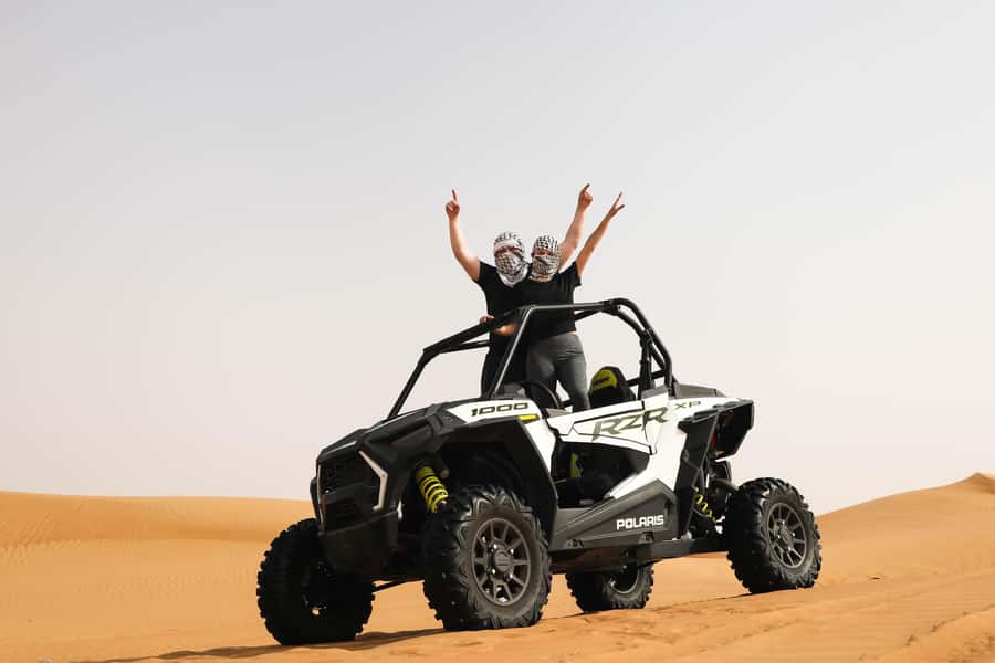 Dubai: Red Dunes Quad Bike, Dune Buggy, Camel & Refreshments - Key points at a glance