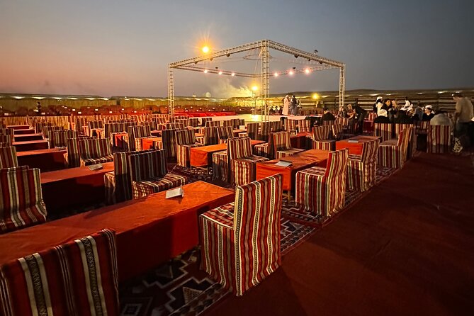 Dubai: Red Dunes, Sandsurf, Camel Ride, BBQ Dinner at Desert Camp - Sunset, photos, and the short camel ride