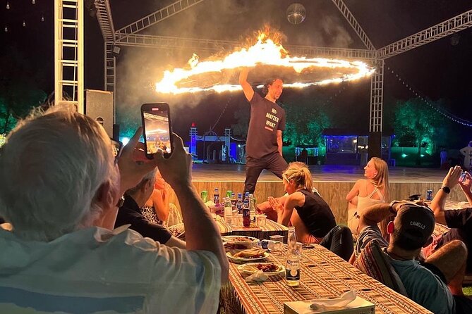 Dubai: Red Dunes, Sandsurf, Camel Ride, BBQ Dinner at Desert Camp - Reaching the desert camp
