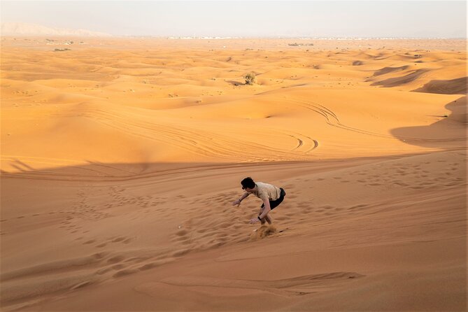 Dubai Red Dunes with Sandboarding, Camel Ride, Falcon & VIP Camp - The two-hour Bedouin-style camp program