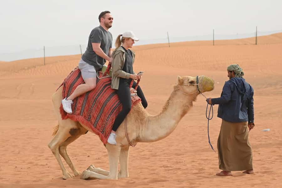 Dubai: Self-Drive Buggy Adventure with Optional BBQ Dinner - The short camel ride adds a slower desert moment