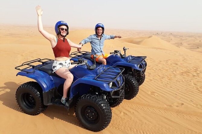 Dubai Self-drive Quad Bike, Sand Boarding, Camels & Refreshments - Why this morning desert trip works well