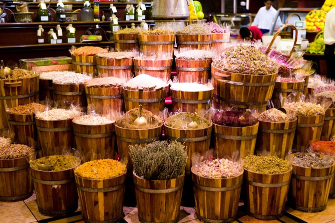 Dubai Sightseeing Day Trip from Abu Dhabi - Spice Souk: color, scent, and old Dubai