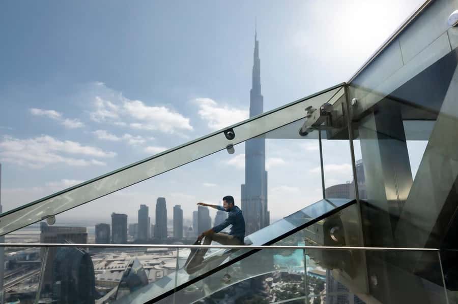 Dubai: Sky Views Observatory Ticket with Optional Extras - The Glass Slide: quick, clear, and fun
