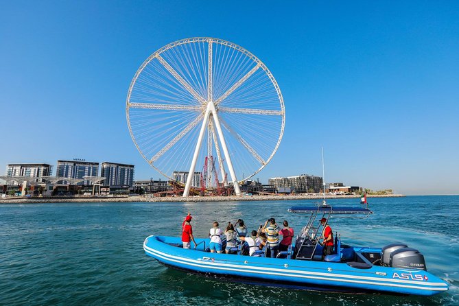 Dubai Speedboat Tour, Marina, Atlantis, Palm & Burj Al Arab - The final ride balances speed and sightseeing