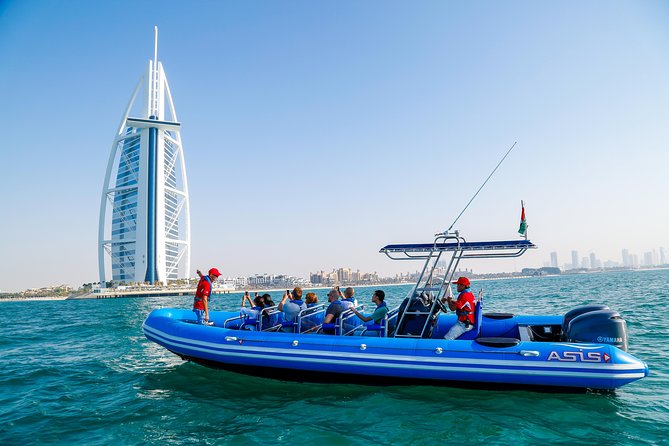 Dubai Speedboat Tour, Marina, Atlantis, Palm & Burj Al Arab - Comfort, sound, and what to bring