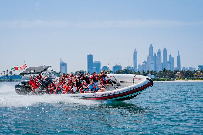 Dubai Speedboat Tour, Marina, Atlantis, Palm & Burj Al Arab - Palm Jumeirah makes the tour worthwhile