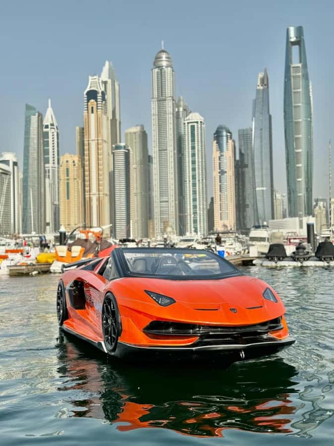 Dubai: Splash & Thrill | 20min Jet Car DXB Harbour - The Briefing, Life Jacket, and Escort Boat