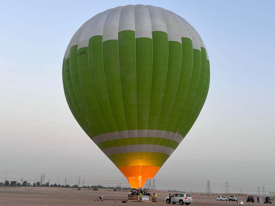 Dubai: Sunrise Hot Air Balloon Ride with Transfers - Who should skip this balloon ride
