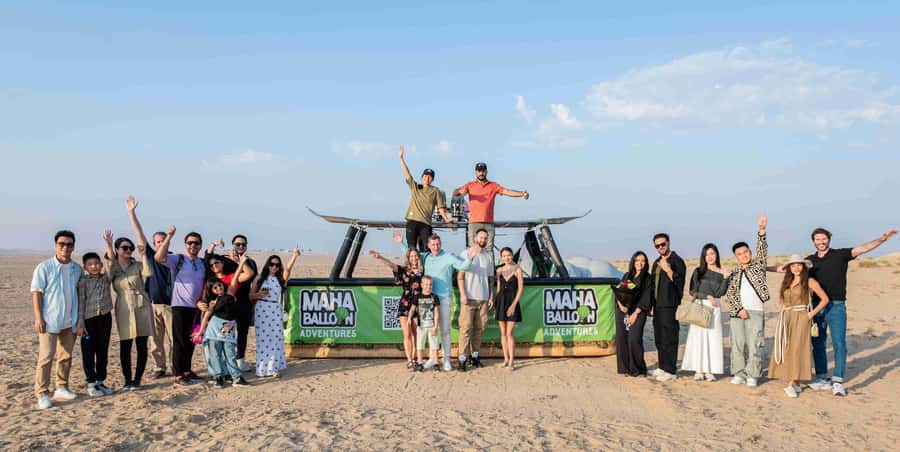 Dubai: Sunrise Hot Air Balloon Ride with Transfers - Weather can change the morning