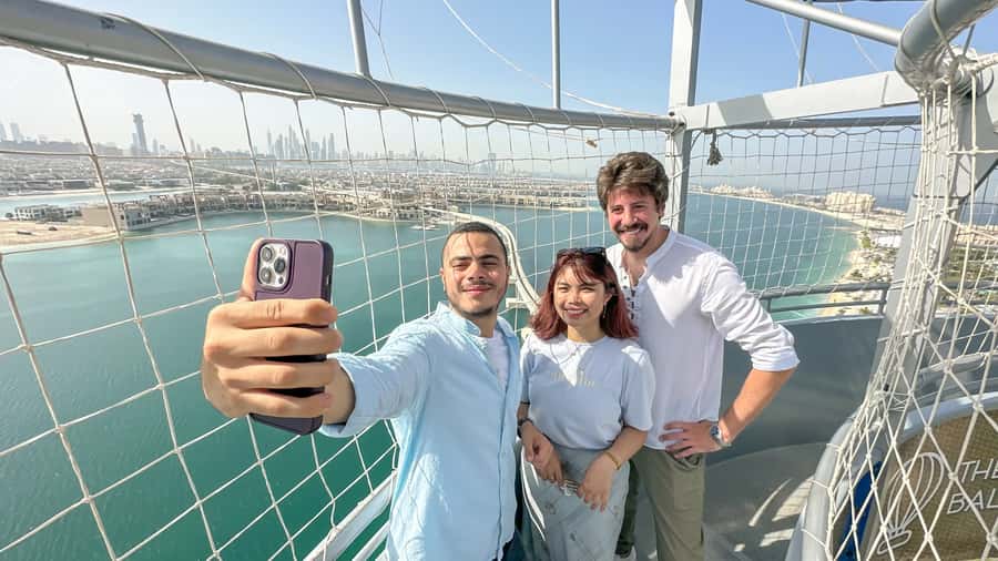 Dubai: The Dubai Balloon at Atlantis - The best views and photo opportunities
