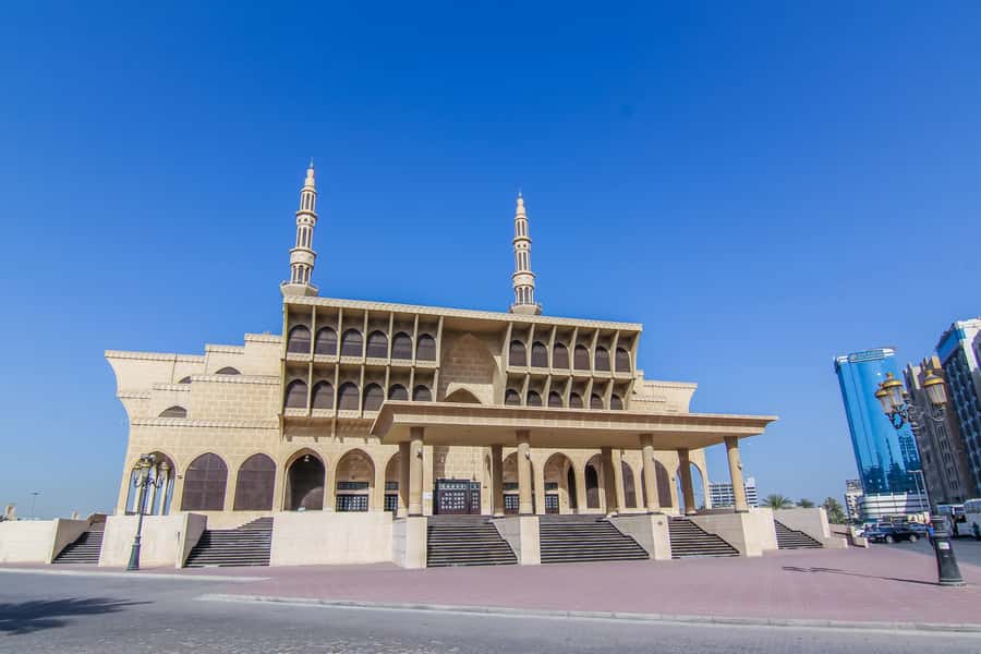 Dubai: The Pearl Of The Gulf - Half Day Sharjah City Tour - King Faisal Mosque, Sharjah’s largest mosque