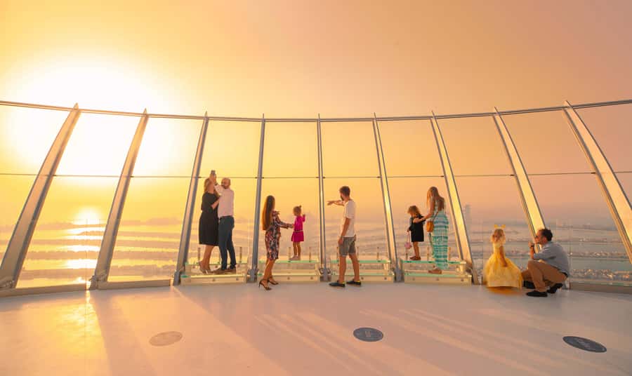 Dubai: The View At The Palm Observatory Entry Ticket - The View Exhibition puts the island in context