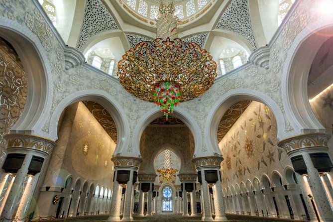 Dubai to Abu Dhabi Full Day Tour with Grand Mosque - Heritage Village adds an older Abu Dhabi