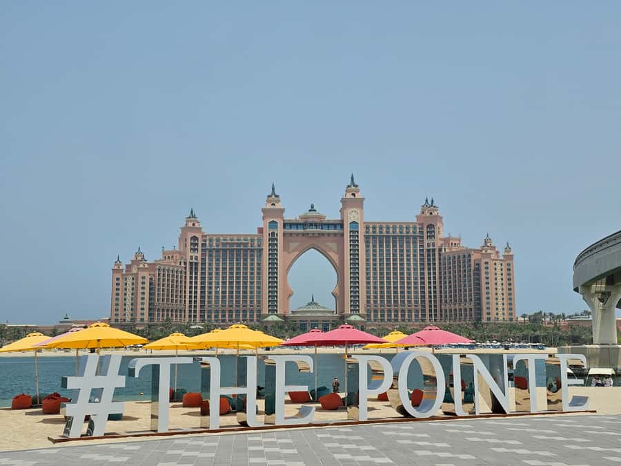 Dubai: Top 15 Must-See Dubai Sightseeing Tour in a SUV/VAN - Dubai Marina and the Burj Al Arab from Souq Madinat