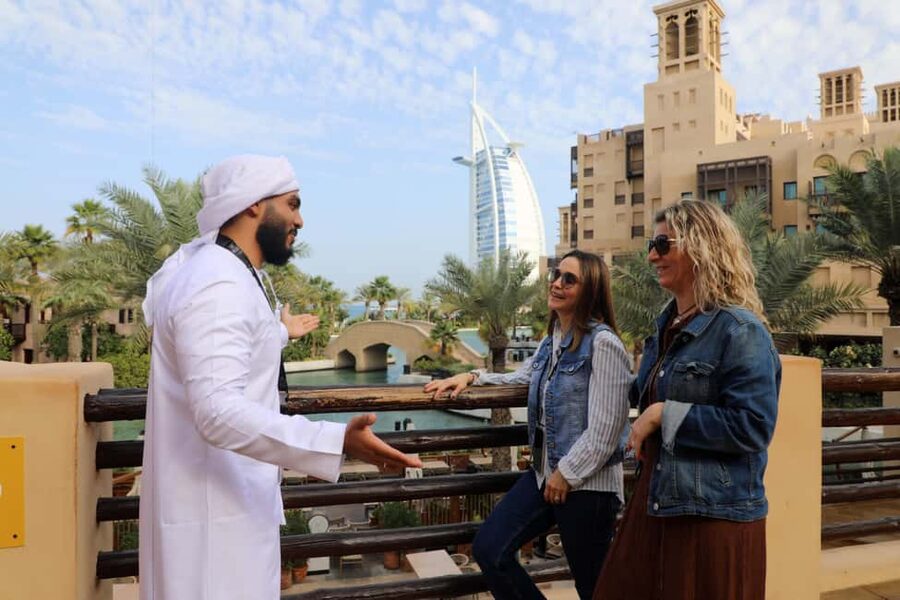 Dubai Top Highlights: Frame Entry, Souks, Abra & Street Food - Blue Mosque, where the day begins quietly