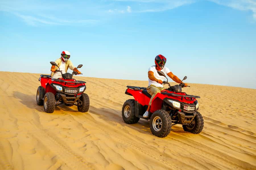 Dubai: Tour with BBQ Dinner, Camel Ride, & Traditional Show - The camel ride is short, simple and repeatable