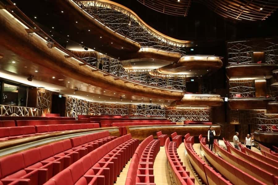 Dubai: Walking, Architecture and History Tour of Dubai Opera - Dressing rooms, mirrors, and the working theater
