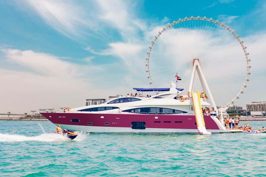 Dubai: Yacht Cruise with Swimming, Snorkeling and BBQ Lunch - From Dubai Harbour to Dubai Marina’s best views