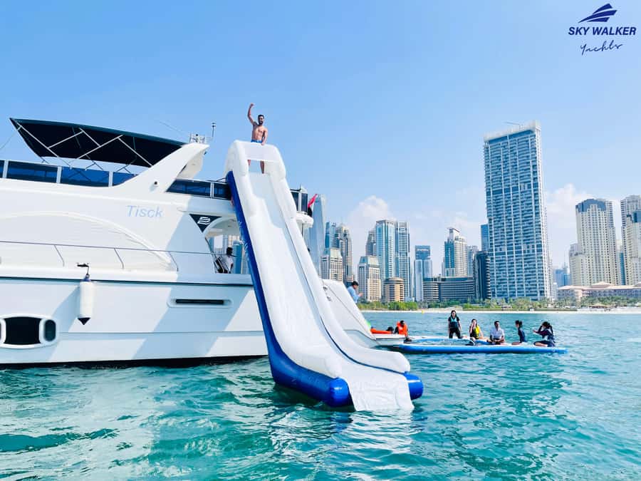 Dubai: Yacht Cruise with Swimming, Snorkeling and BBQ Lunch - Snorkeling: included, but keep expectations modest