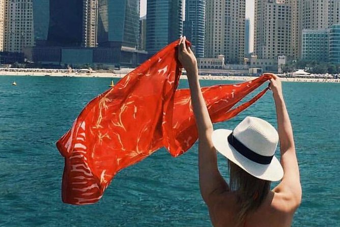 Dubai Yacht Sea escape Cruise, Swim, Tan & Sightsee! - Music, refreshments, and the feel onboard