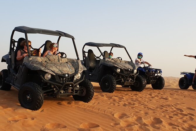 Dune Bashing and Buggy Self Drive from Dubai - Thirty minutes on a quad bike