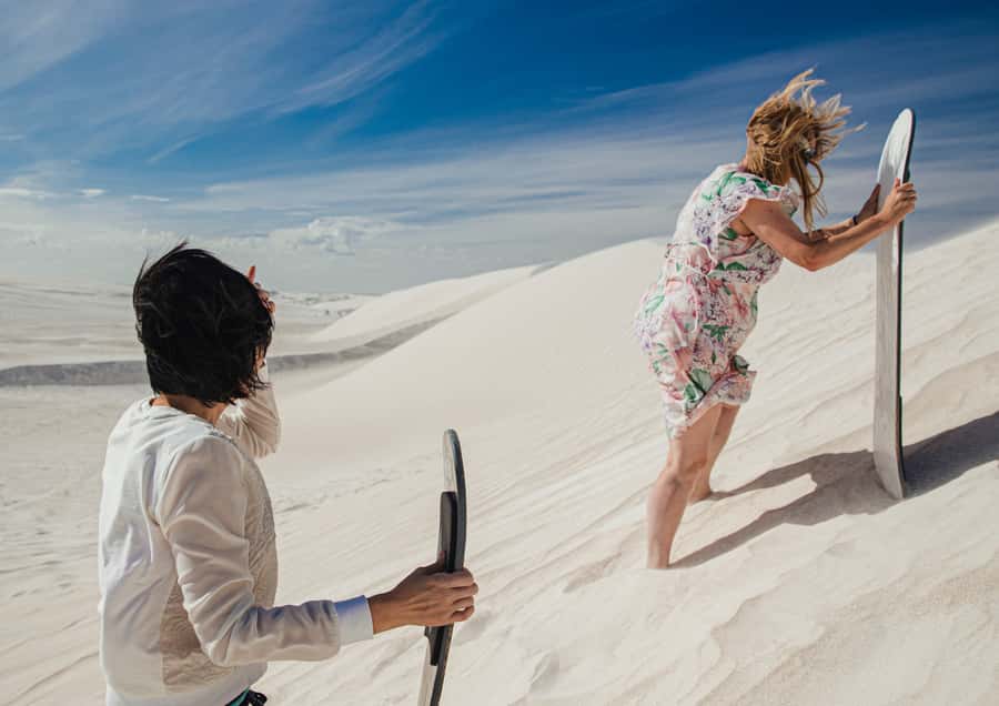 Dune Bashing, Sandboarding, Camel Ride & Optional ATV Ride - Khor Al Adaid, where the sand meets the Gulf