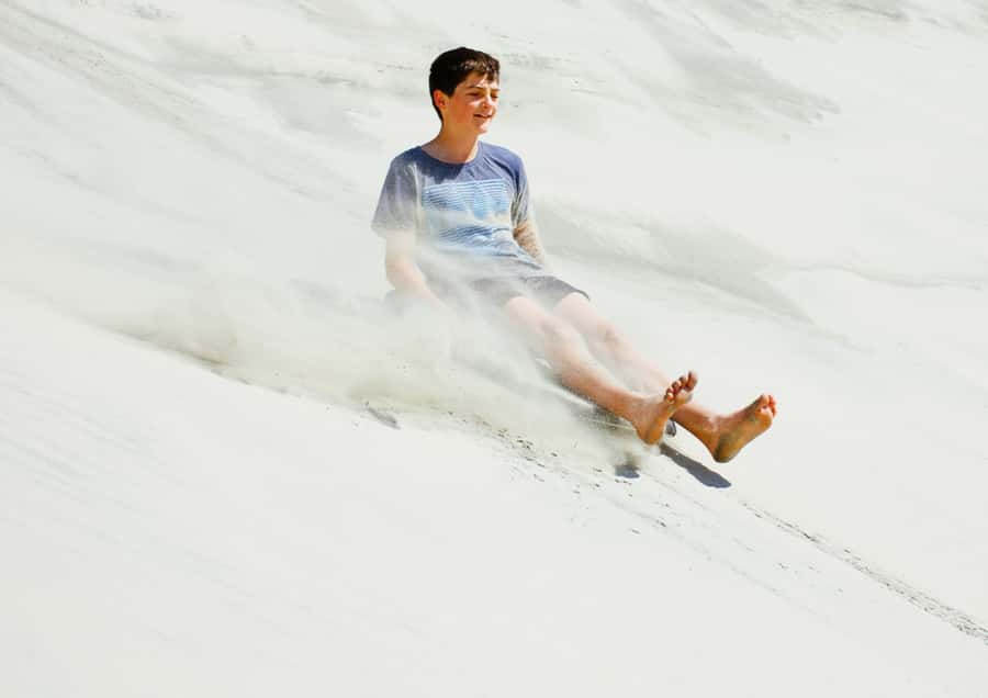 Dune Bashing, Sandboarding, Camel Ride & Optional ATV Ride - The ride back to Doha
